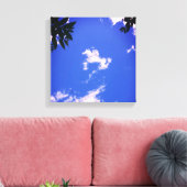 Stretched Canvas Print. Uit in de Natuur (Insitu (Woonkamer))