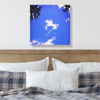 Stretched Canvas Print. Uit in de Natuur