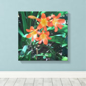 Stretched Canvas Print. Uit in de Natuur Afdruk (Insitu (Houten vloer))