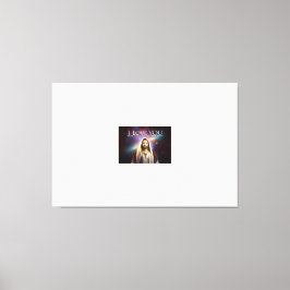 Stretched Canvas Print van Heer Jezus