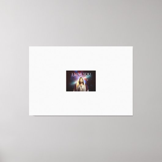 Stretched Canvas Print van Heer Jezus (Voorkant)