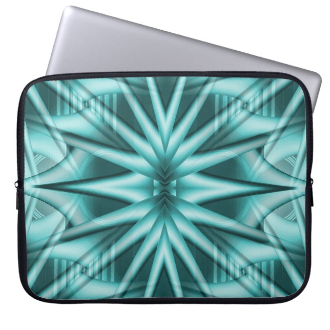 Stretchin uit... laptop sleeve (Voorkant)