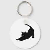Stretching Cat Sleutelhanger (Voorkant)