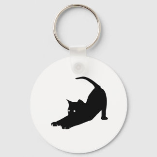 Stretching Cat Sleutelhanger