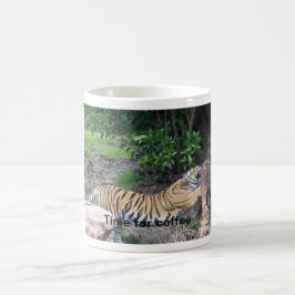 Stretching Tiger Koffiemok