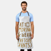 stretchy broek schort (Gedragen)