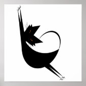 Stretchy Cat Poster (Voorkant)
