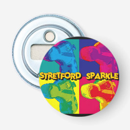 STRETFORD SPARKLE - FLESOPENER BUTTON FLESOPENER