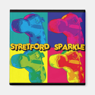 STRETFORD SPARKLE - KOELKASTMAGNEET MAGNEET