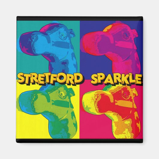 STRETFORD SPARKLE - KOELKASTMAGNEET MAGNEET (Voorkant)
