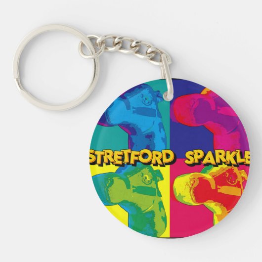 STRETFORD SPARKLE - SLEUTELHANGER (Voorkant)
