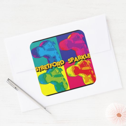 STRETFORD SPARKLE - STICKERS (Envelop)