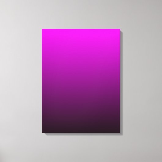 Strette Canvas Afdrukken Paarse zwarte RV (Voorkant)