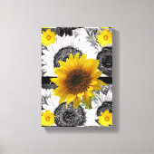 Strette Canvas Print Moederdag Sunflower (Voorkant)