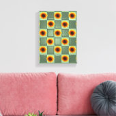 Strette Canvas Print Moederdag Sunflower (Insitu (Woonkamer))