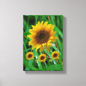 Strette Canvas Print Moederdag Sunflower (Voorkant)