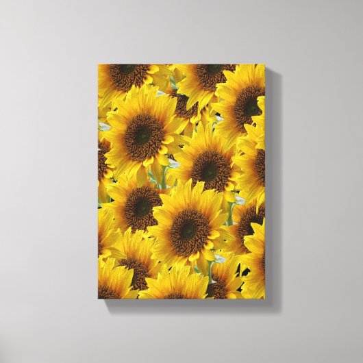 Strette Canvas Print Moederdag Sunflower (Voorkant)
