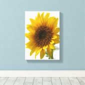 Strette Canvas Print Moederdag Sunflower (Insitu (Houten vloer))