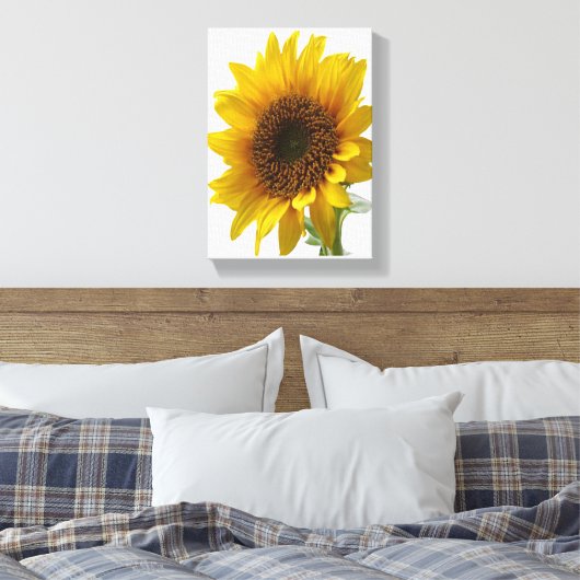 Strette Canvas Print Moederdag Sunflower (Insitu (Slaapkamer))