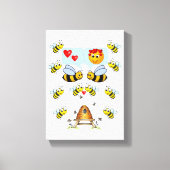 Strette Canvas Print Valentijnse borrel (Voorkant)