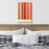 Stretted Canvas Print Moederdag Floral Stripe (Insitu (Slaapkamer))