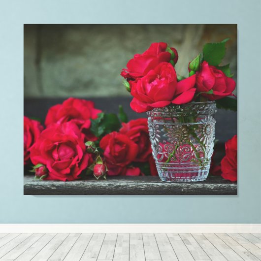 Stretted Wall Canvas (Insitu (Houten vloer))