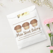 Streusel Kruimel Muffin Gebakken Door Bakkerij Bak Bedankzakje (Gezegeld)