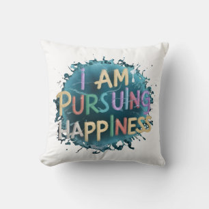 streven naar geluk kussen