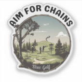 Streven naar ketens sticker (Voorkant)