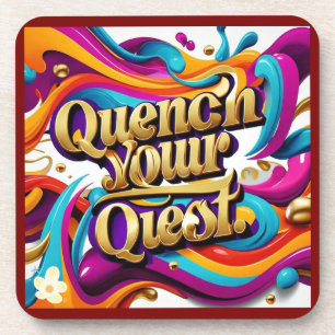 "Streven naar uitmuntendheid" Bier Onderzetter