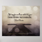 streven naar uitmuntendheid poster (Voorkant)