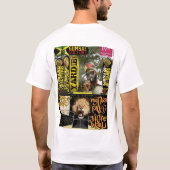 STRIA88HT DREADIE Basic Donkere T-Shirt (Achterkant)