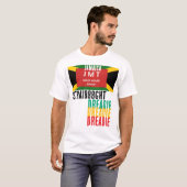STRIA88HT DREADIE Basic Donkere T-Shirt (Voorkant volledig)