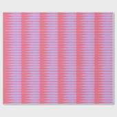 Striation Lavendel en Roze Streep Inpakpapier (Vlak)