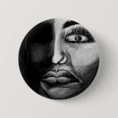 Stricken flair ronde button 5,7 cm (Voorkant)