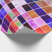 Stricking kleuren leuk inpakpapier (Hoek)