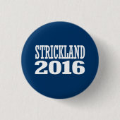 Strickland - Ted Strickland 2016 Ronde Button 3,2 Cm (Voorkant)