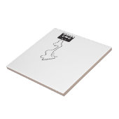 Strictly old school! tegeltje (Zijkant)