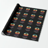 Stride Beyond Legend Sasquatch Amputee Vintage Cadeaupapier (Uitgerold)