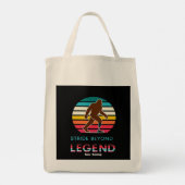 Stride Beyond Legend Sasquatch Amputee Vintage Tote Bag (Achterkant)