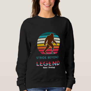 Stride Beyond Legend Sasquatch Amputee Vintage Trui