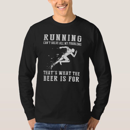 Stride, Smile, Sip: Hardlooplimieten, Bierontspann T-shirt (Voorkant)