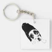 Stride Vector Dog Guides Bold Daily Travels Sleutelhanger (voorkant)