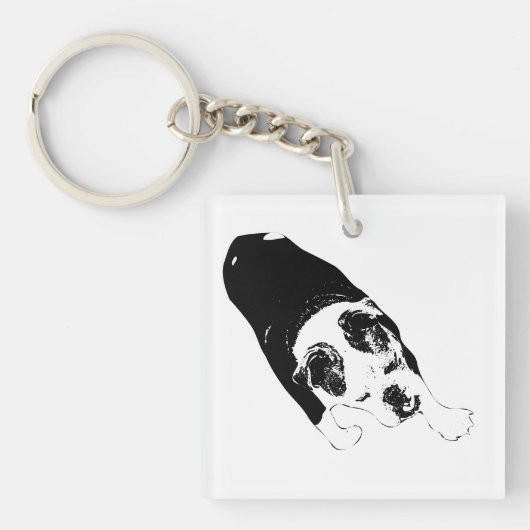 Stride Vector Dog Guides Bold Daily Travels Sleutelhanger (voorkant)