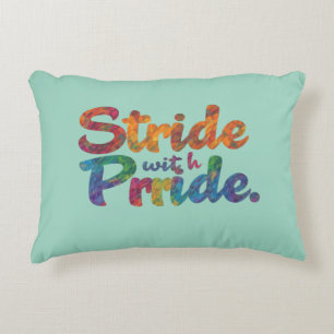 Stride with Pride - Inspirerend kussen Hoesje
