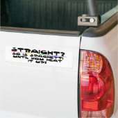 Stright? Bumpersticker (Op Truck)