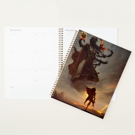 Strijd binnen | Dark Fantasy Warrior Planner (Display)