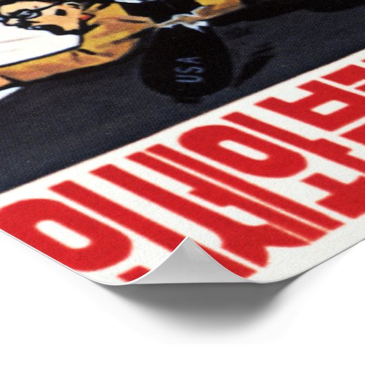 Strijd de krachten van de divisie van de nationale poster (Hoek)