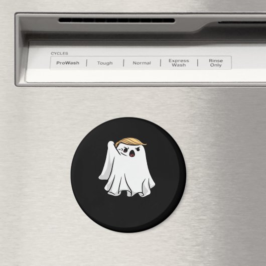 Strijd grappige Halloween Trumpkin Magneet (Insitu (Vaatwasser))