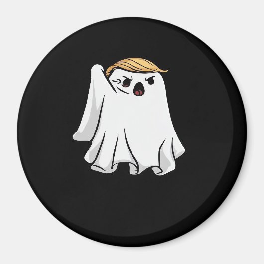 Strijd grappige Halloween Trumpkin Magneet (Voorkant)